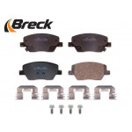 BRECK Bremsbelagsatz, Scheibenbremse